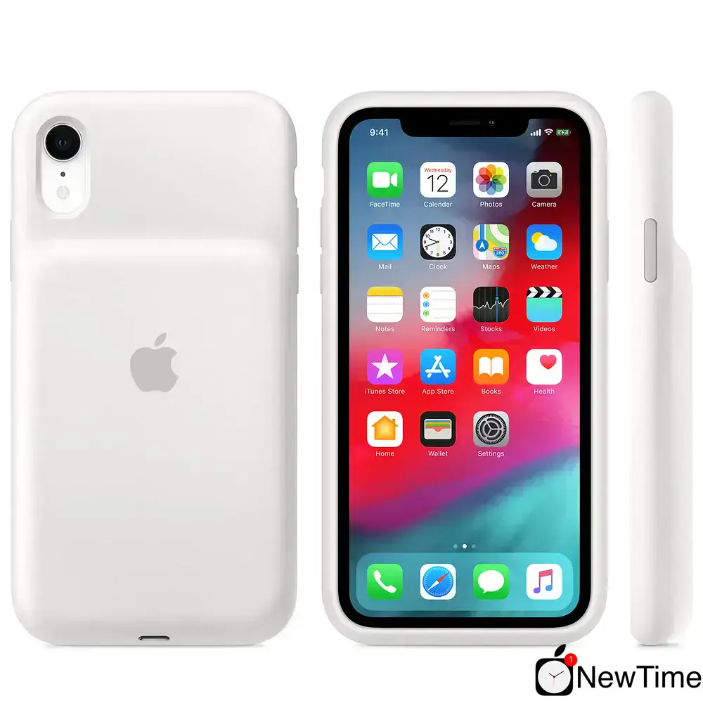 Чехол Apple iPhone XR Smart Battery Case - White (MU7N2)