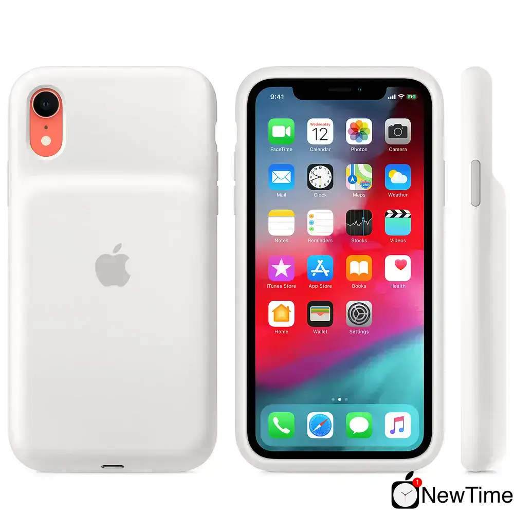 Чехол Apple iPhone XR Smart Battery Case - White (MU7N2)