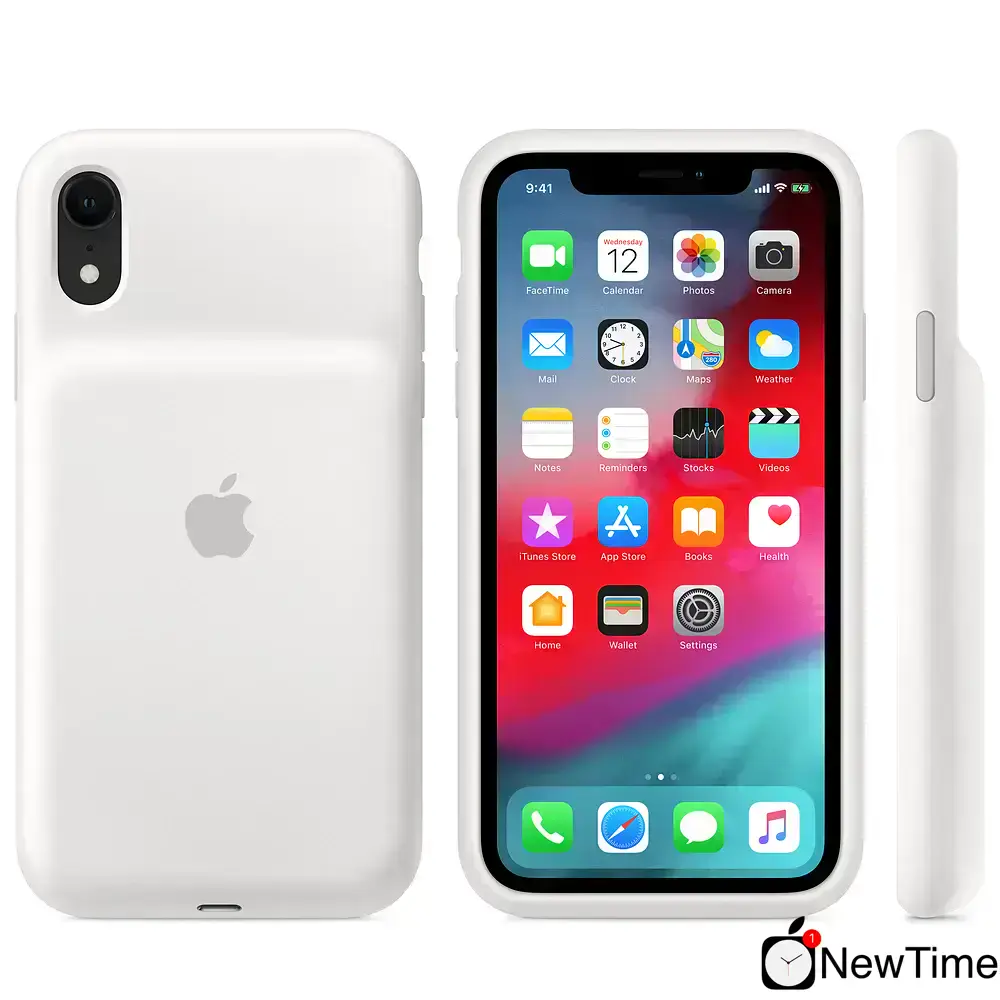 Чехол Apple iPhone XR Smart Battery Case - White (MU7N2)