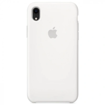 Чохол Apple iPhone XR Silicone Case LUX COPY - White