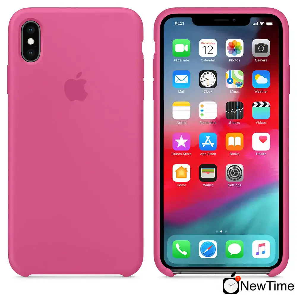 Чохол Apple iPhone XS Apple Silicone Case Dragon Fruit (MW9A2)