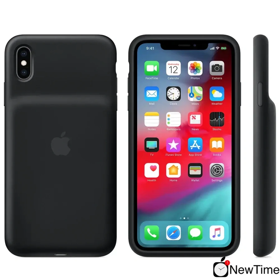 Чохол Apple iPhone XS Smart Battery Case - Black (MRXK2) 