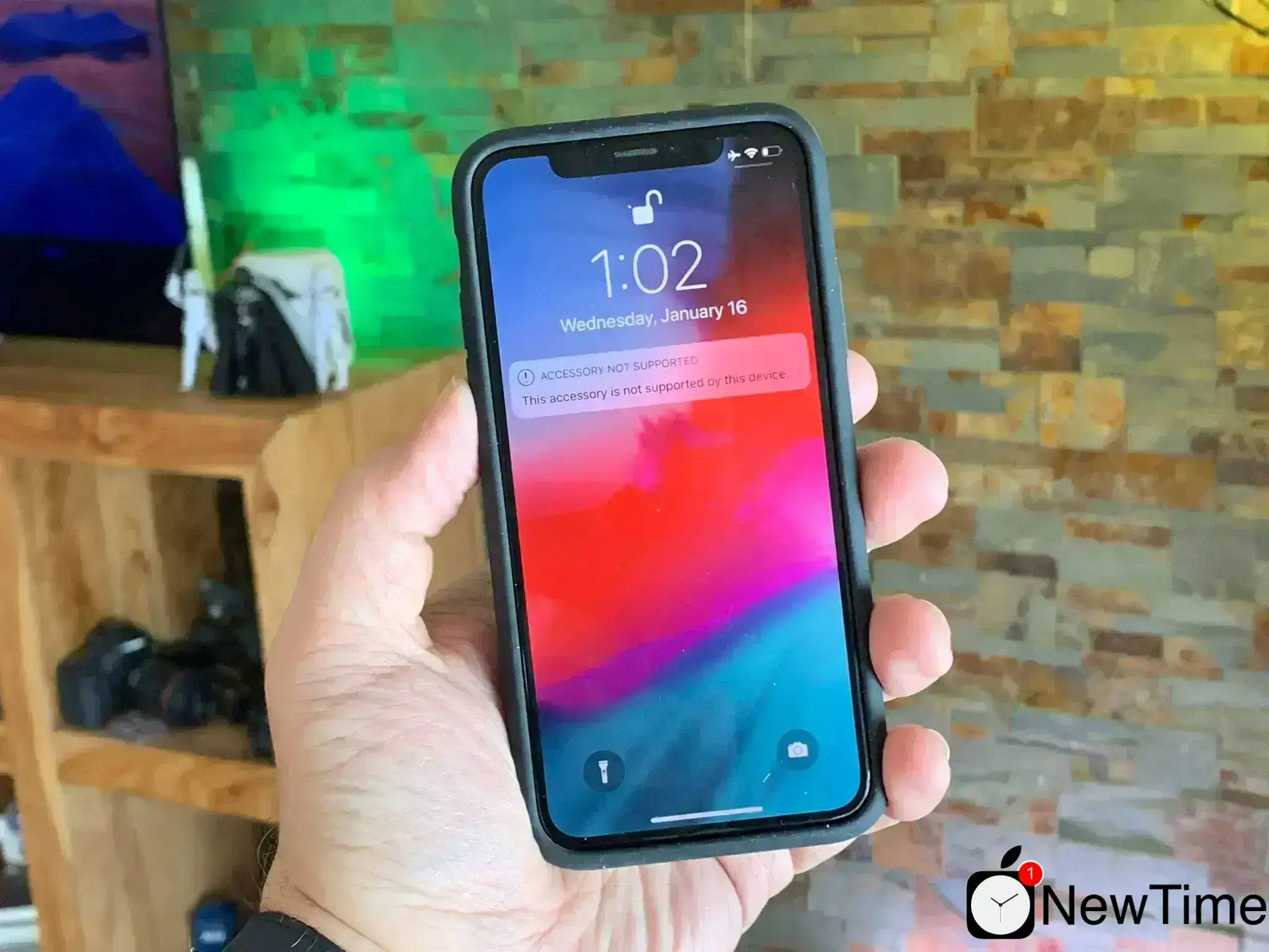 Чохол Apple iPhone XS Max Smart Battery Case - Black (MRXQ2) 