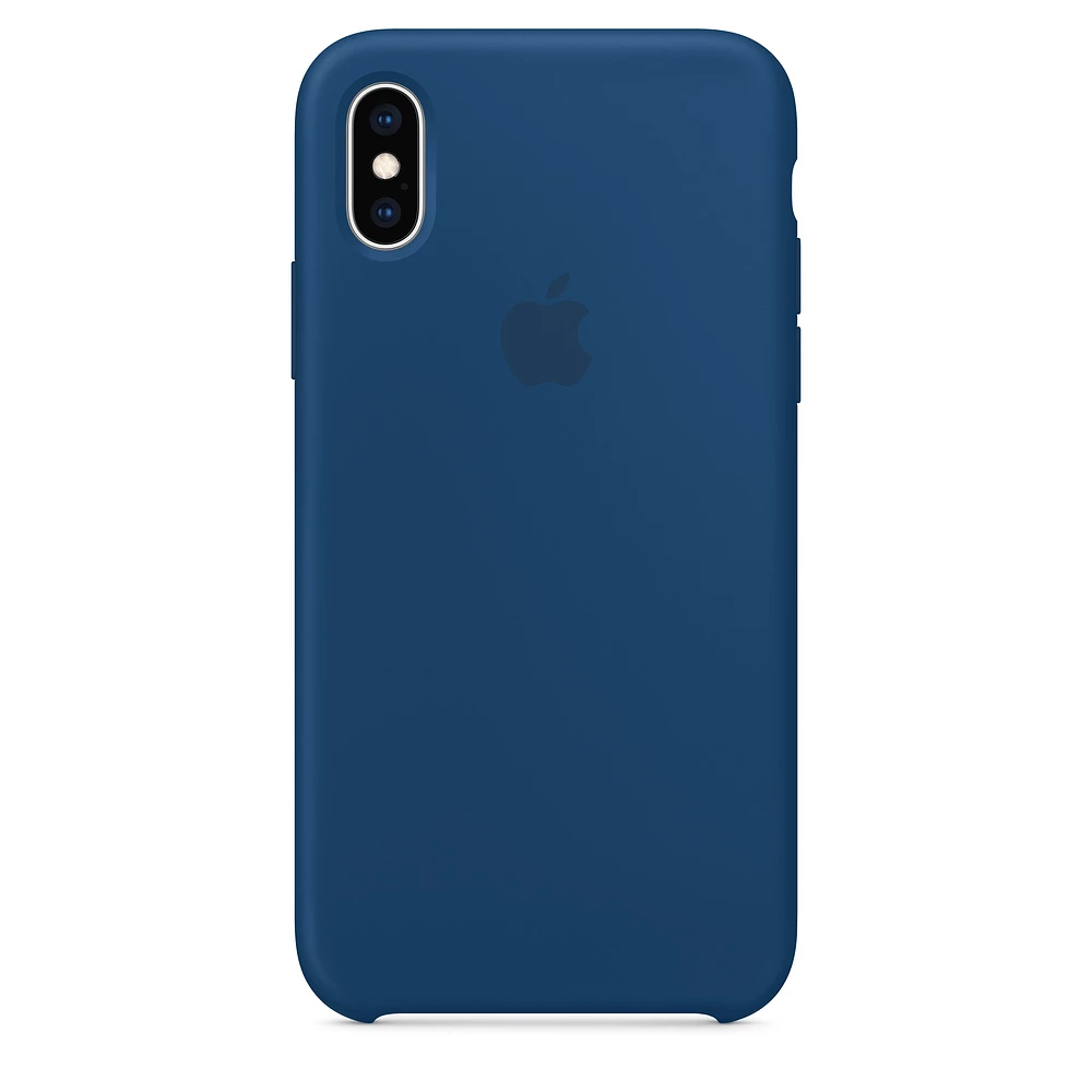 Чехол Apple iPhone XS Silicone Case - Blue Horizon (MTF92)