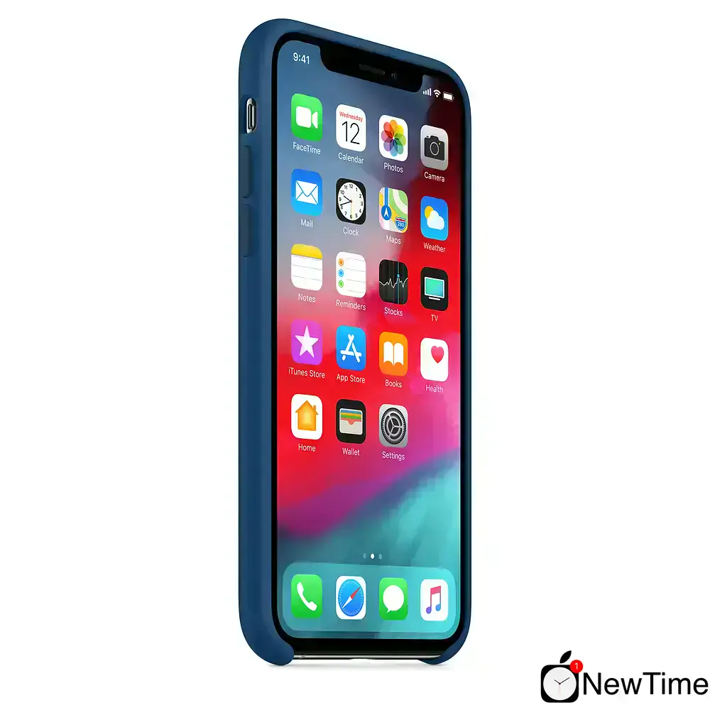 Чехол Apple iPhone XS Silicone Case - Blue Horizon (MTF92)