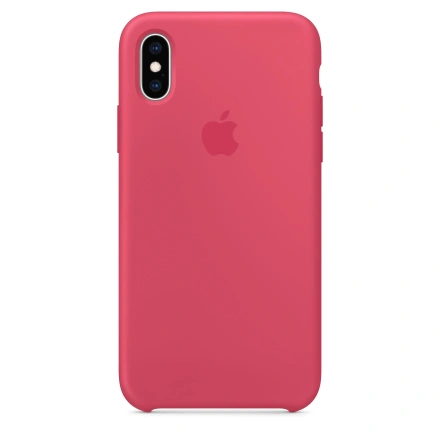 Чехол Apple iPhone XS Max Silicone Case - Hibiscus (MUJP2)
