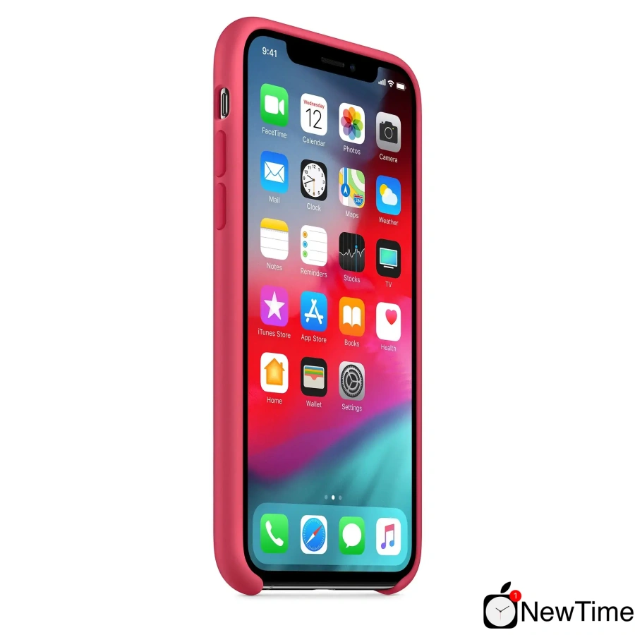 Чохол Apple iPhone XS Silicone Case - Hibiscus (MUJT2)