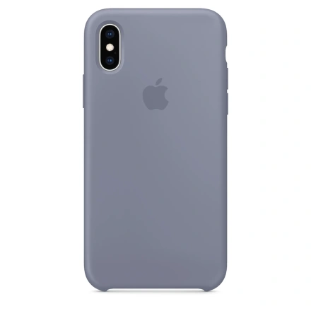 Apple iPhone X / XS Silicone Case LUX COPY - Lavender Gray (MTFC2)