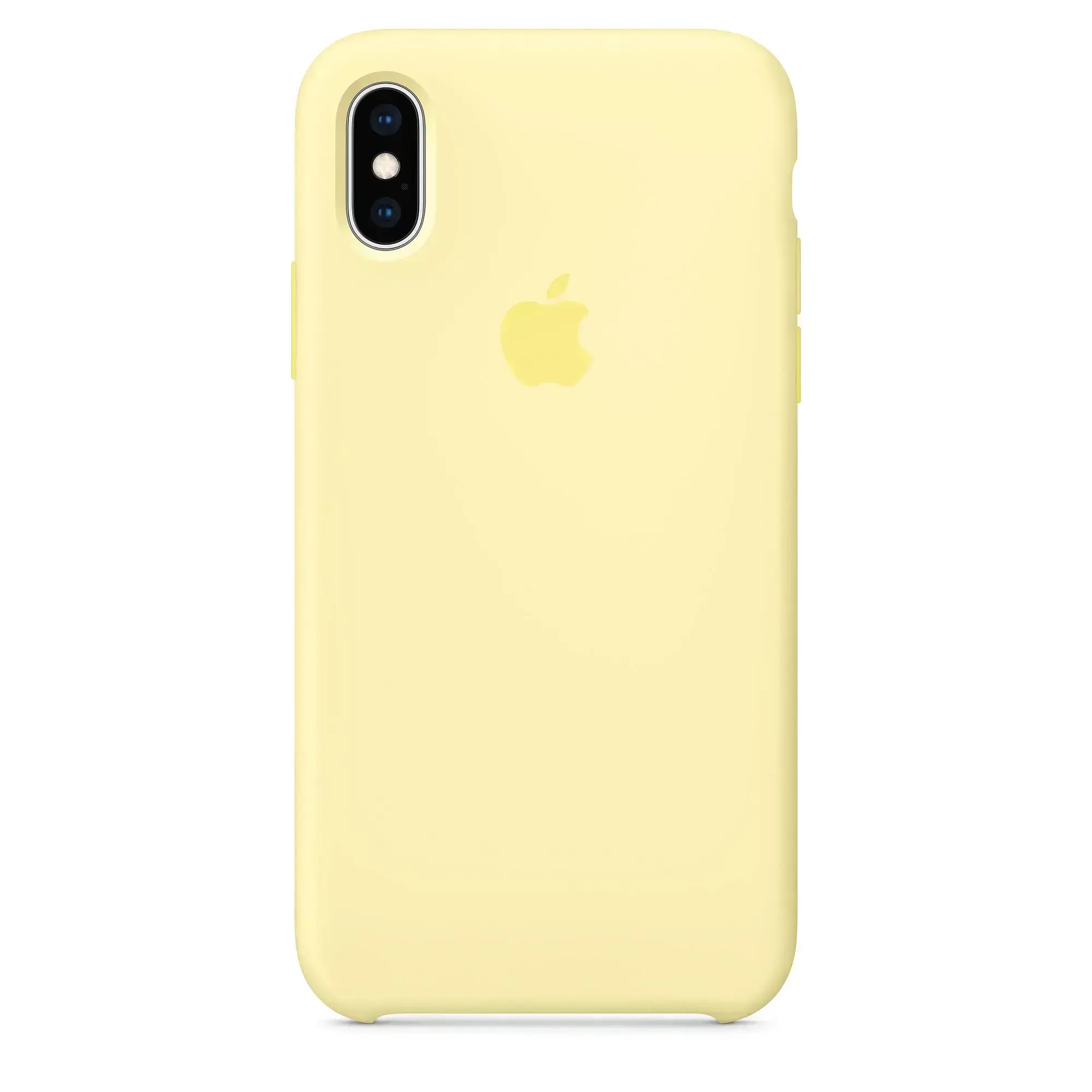 Чехол Apple iPhone XS Max Silicone Case - Mellow Yellow (MUJR2)