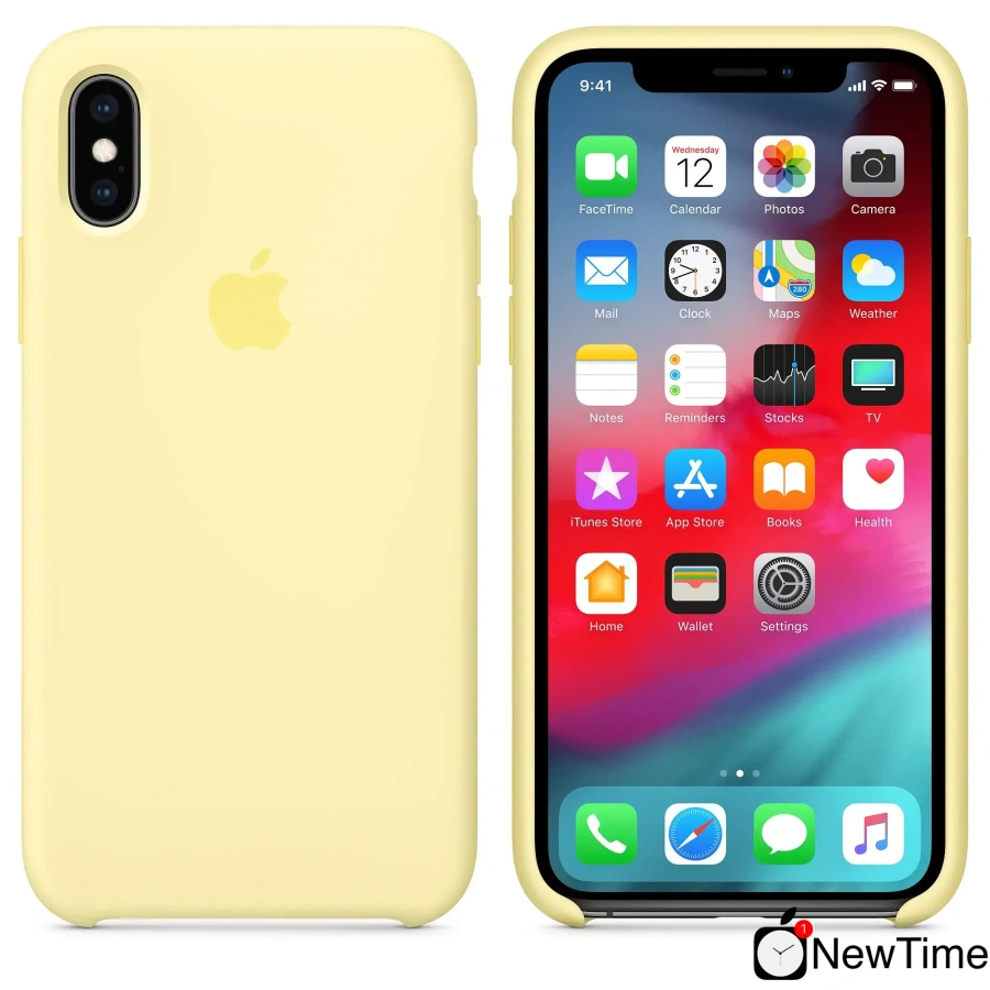 Чохол Apple iPhone XS Silicone Case - Mellow Yellow (MUJV2)