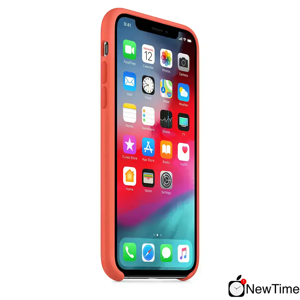 Чехол Apple iPhone XS Max Silicone Case - Nectarine (MTFF2)
