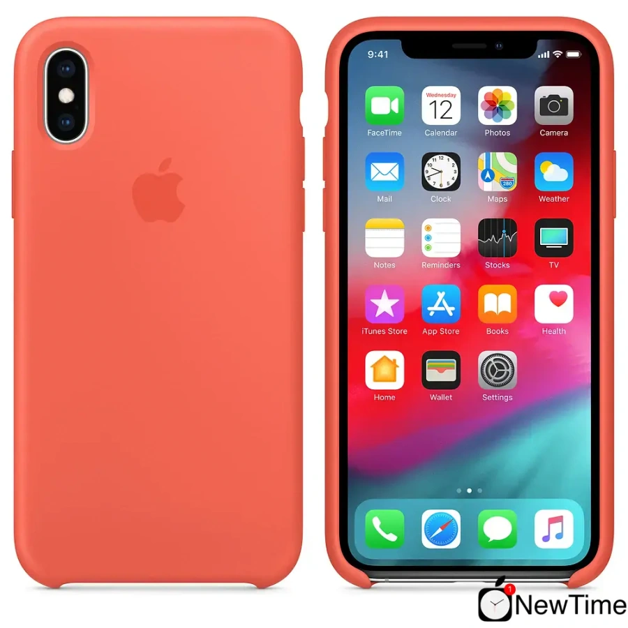 Чохол Apple iPhone XS Silicone Case - Nectarine (MTFA2)
