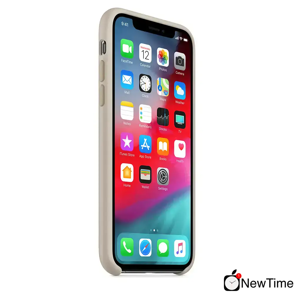 Чехол Apple iPhone XS Max Silicone Case - Stone (MRWJ2)
