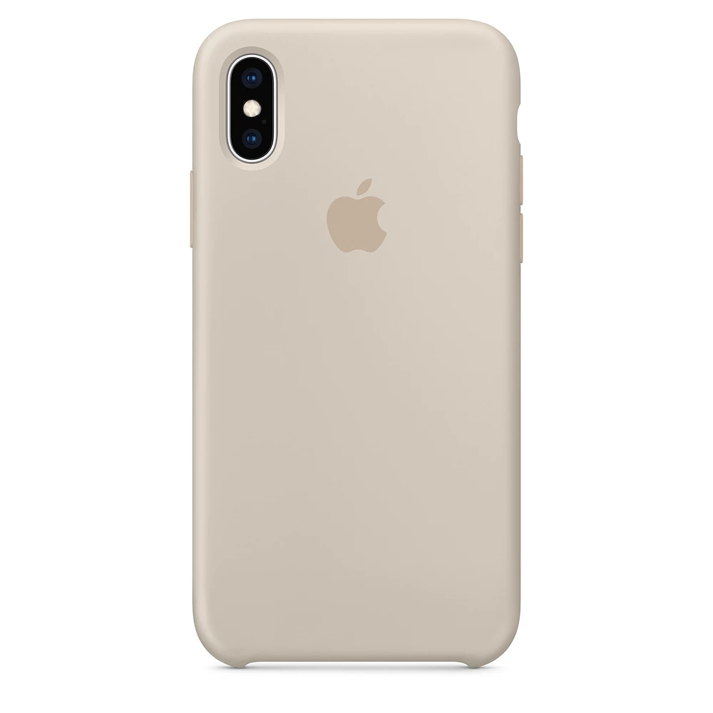 Apple iPhone X / XS Silicone Case LUX COPY - Stone (MRWD2)