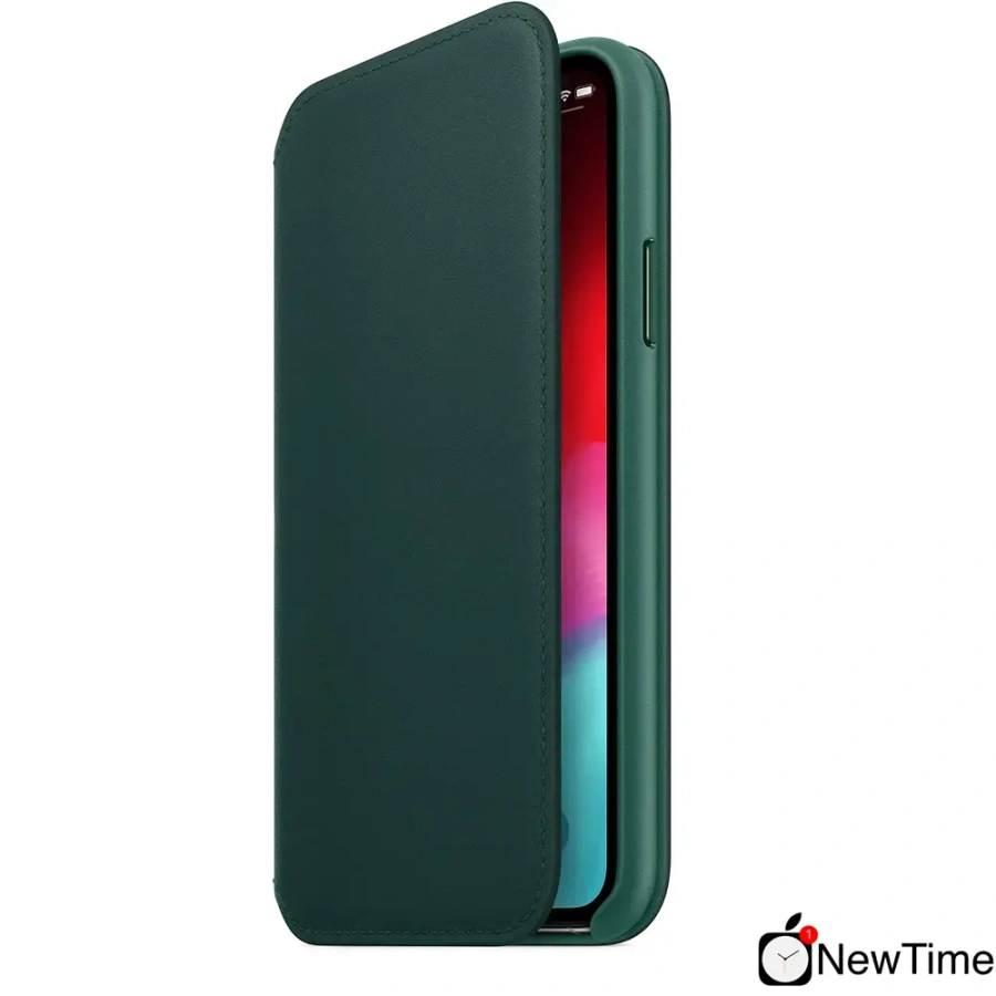 Чохол Apple iPhone XS Leather Folio - Forest Green (MRWY2)
