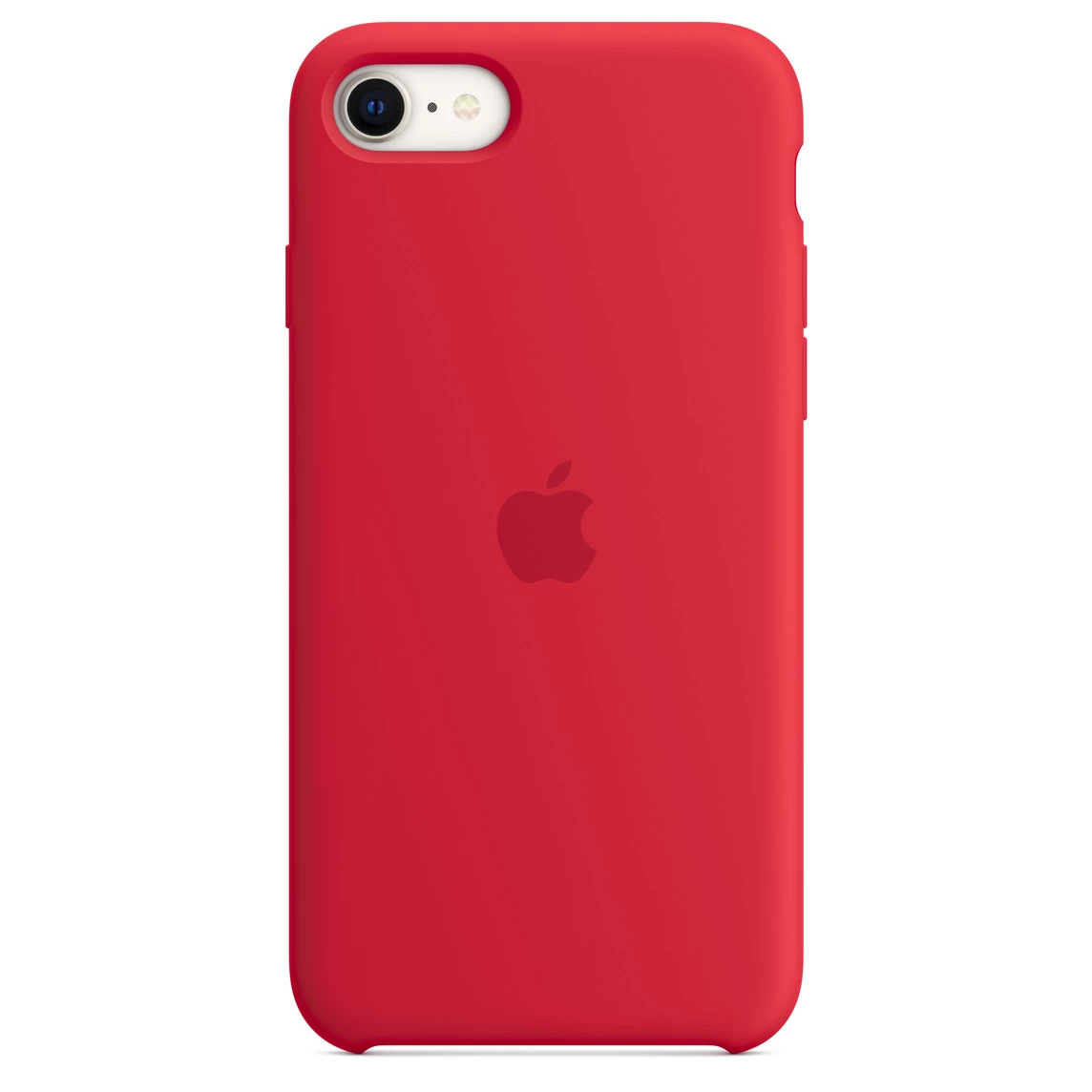 Чехол Apple iPhone SE Silicone Case - (PRODUCT)RED (MN6H3)