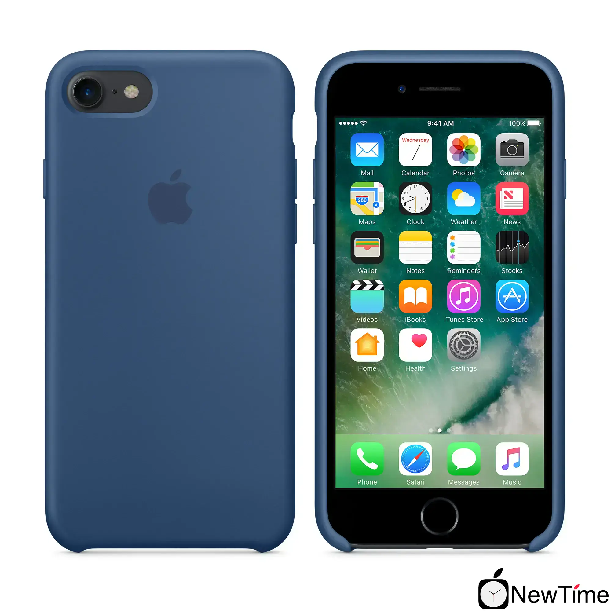 Чохол Apple iPhone 7/8/SE-2 Silicone Case - Ocean Blue (MMWW2)