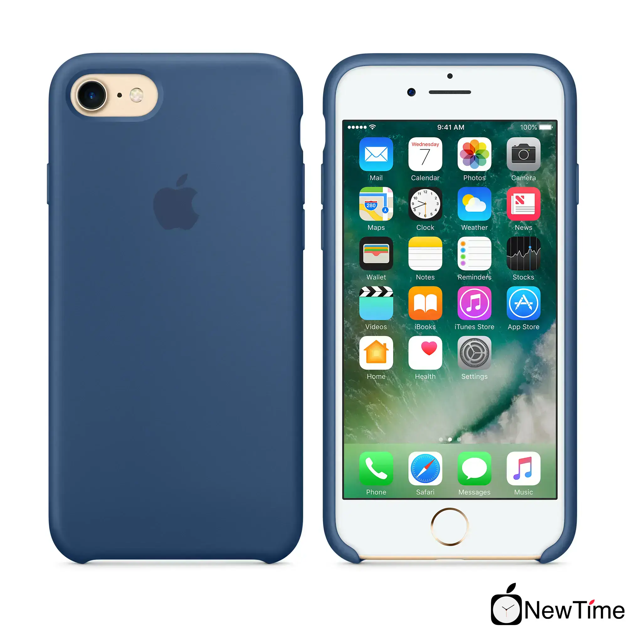 Чохол Apple iPhone 7/8/SE-2 Silicone Case - Ocean Blue (MMWW2)