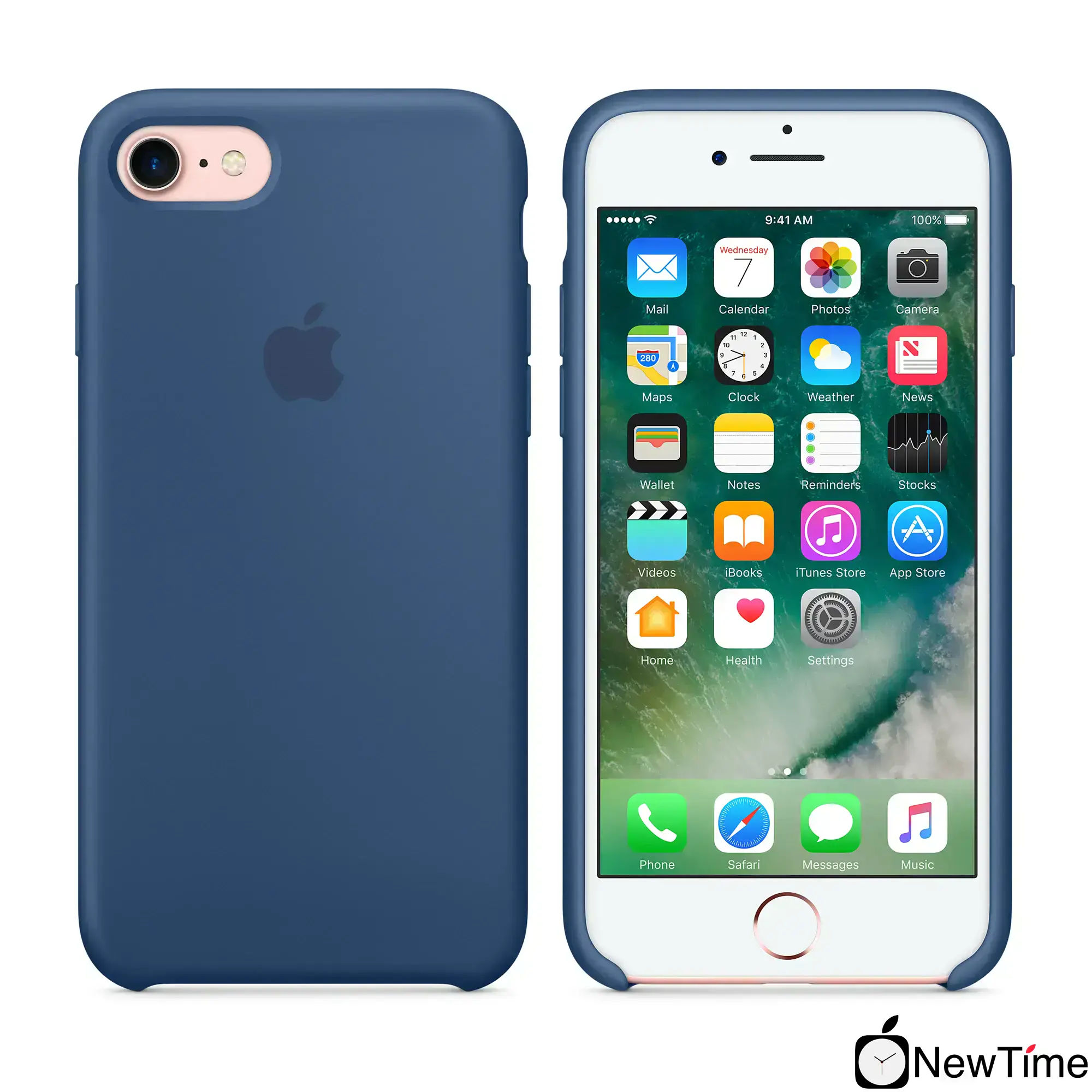 Чохол Apple iPhone 7/8/SE-2 Silicone Case - Ocean Blue (MMWW2)