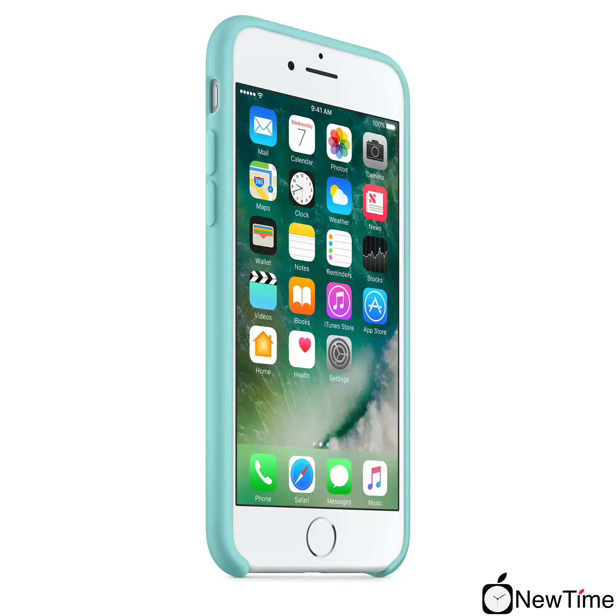 Чохол Apple iPhone 7/8/SE-2 Silicone Case - Sea Blue (MMX02)