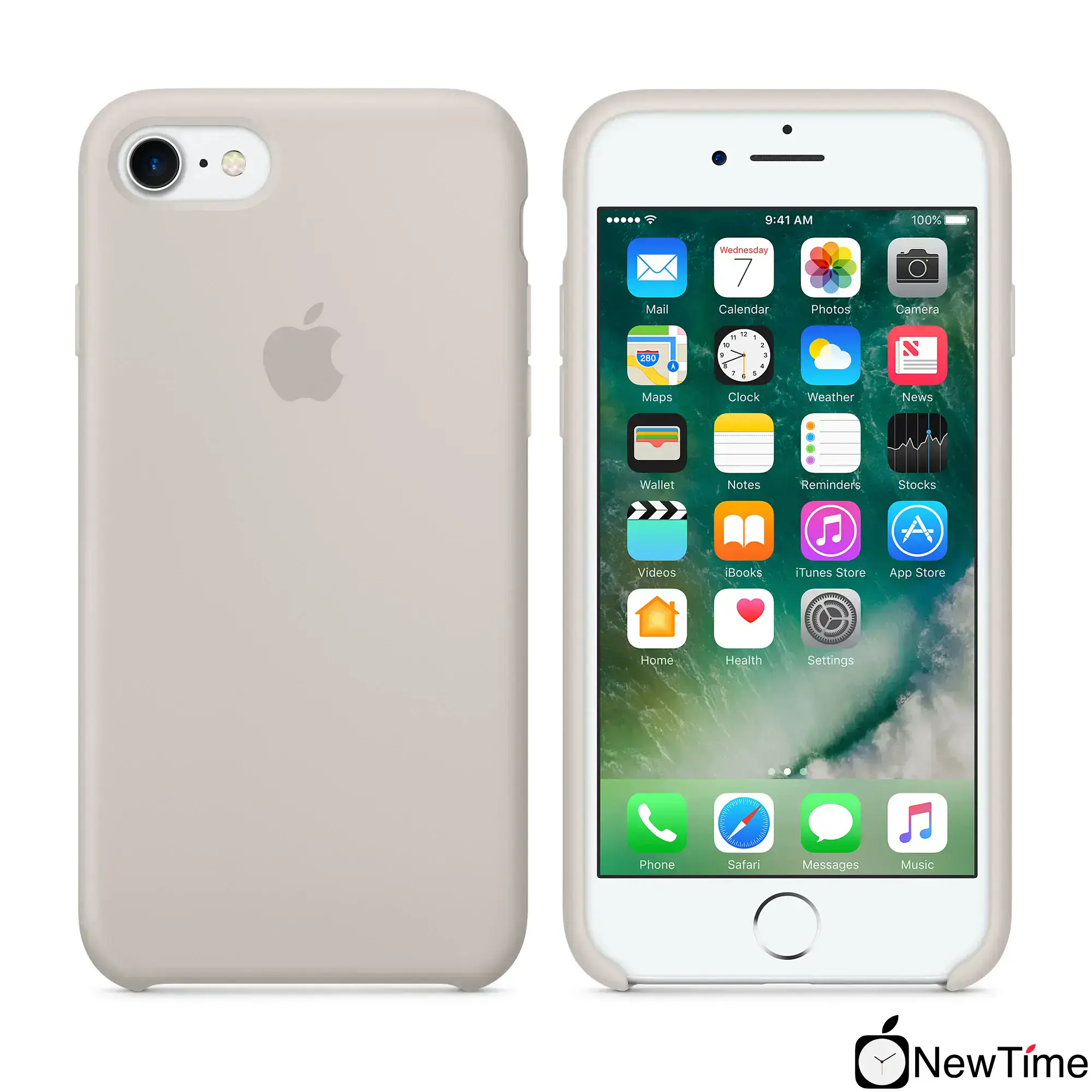 Чохол Apple iPhone 7/8/SE-2 Silicone Case - Stone (MMWR2)