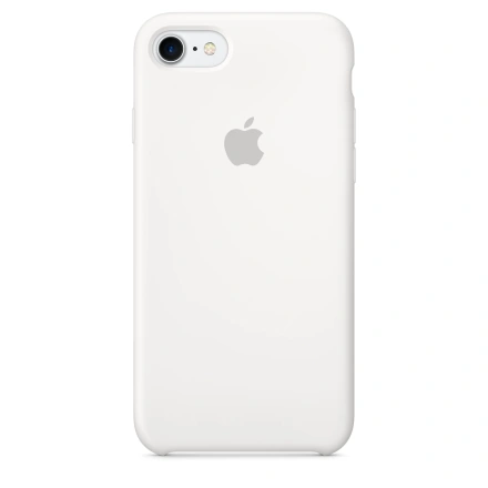 Чехол Apple iPhone 7/8/SE-2 Silicone Case - White (MMWF2, MQGL2)