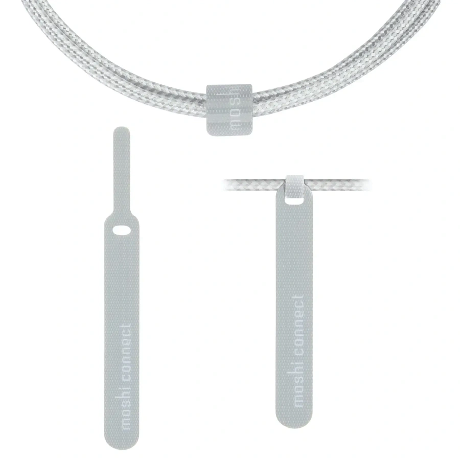 Кабель Moshi Integra Cable USB-C to Lightning - Jet Silver (1.2 m) (99MO084105)