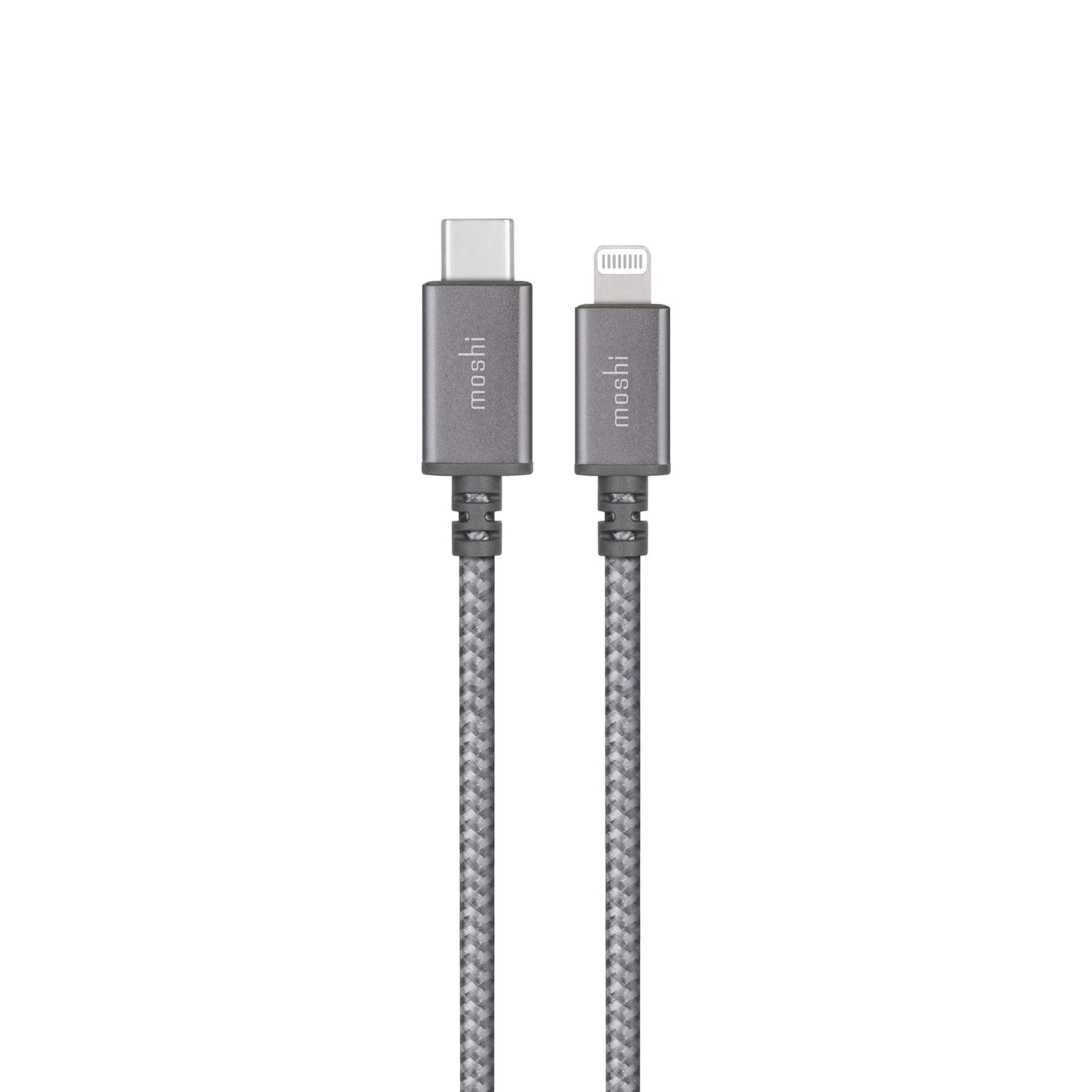 Кабель Moshi Integra Cable USB-C to Lightning Titanium Gray (0.25 m) (99MO084043)