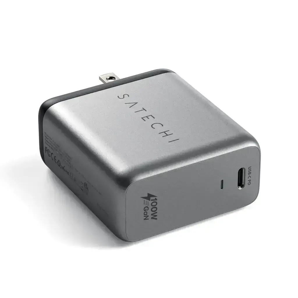 Сетевое зарядное устройство Satechi 100W USB-C PD Wall Charger Space Gray (ST-UC100WSM-EU)