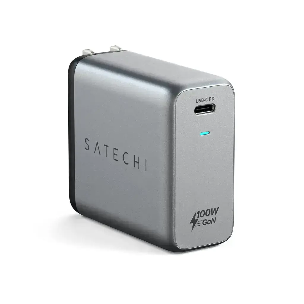 Сетевое зарядное устройство Satechi 100W USB-C PD Wall Charger Space Gray (ST-UC100WSM-EU)