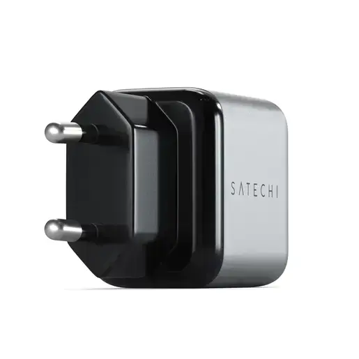 Зарядний пристрій Satechi 20W USB-C PD Wall Charger Space Gray (ST-UC20WCM-EU)