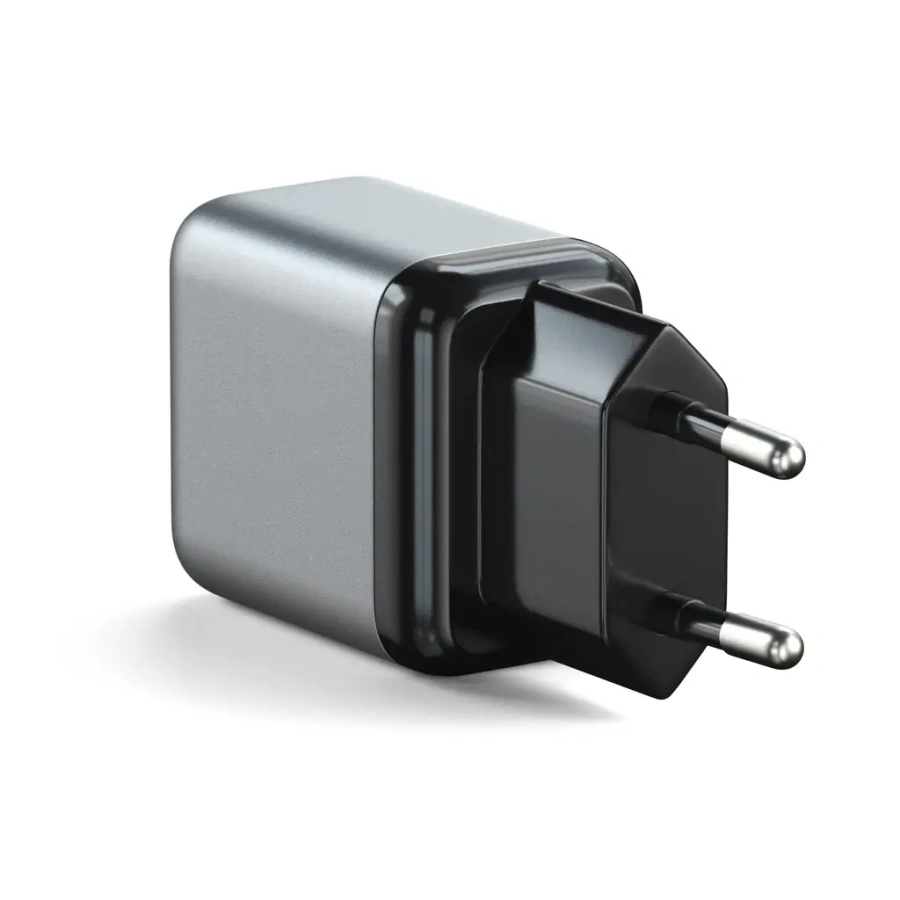 Зарядний пристрій Satechi 30W USB-C PD Gan Wall Charger Space Gray (ST-UC30WCM-EU)