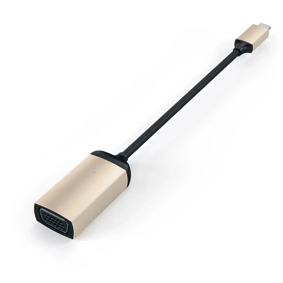 Satechi Aluminum Type-C VGA Adapter Gold (ST-TCVGAG)