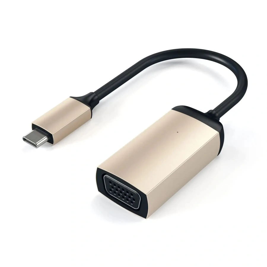 Satechi Aluminum Type-C VGA Adapter Gold (ST-TCVGAG)