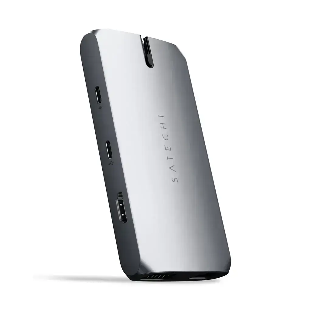 Satechi Aluminum USB-C On-the-Go Multiport Adapter Space Grey (ST-UCMBAM)