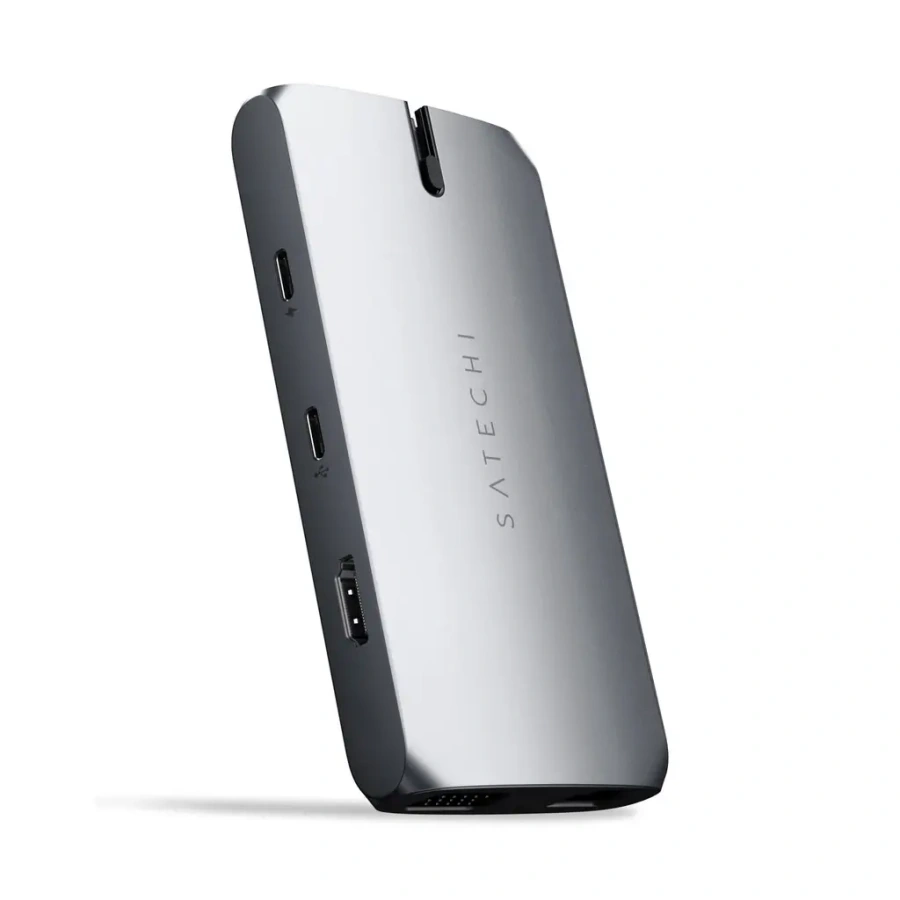 Satechi Aluminum USB-C On-the-Go Multiport Adapter Space Grey (ST-UCMBAM)