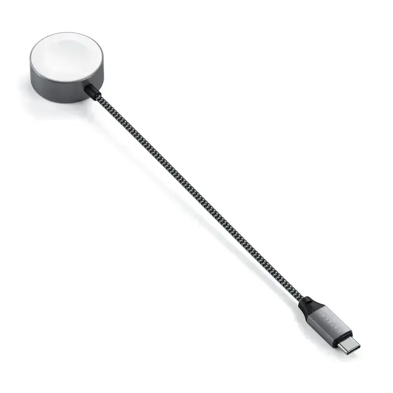 Satechi USB-C Magnetic Charging Cable for Apple Watch Space Gray (ST-TCAW7CM)