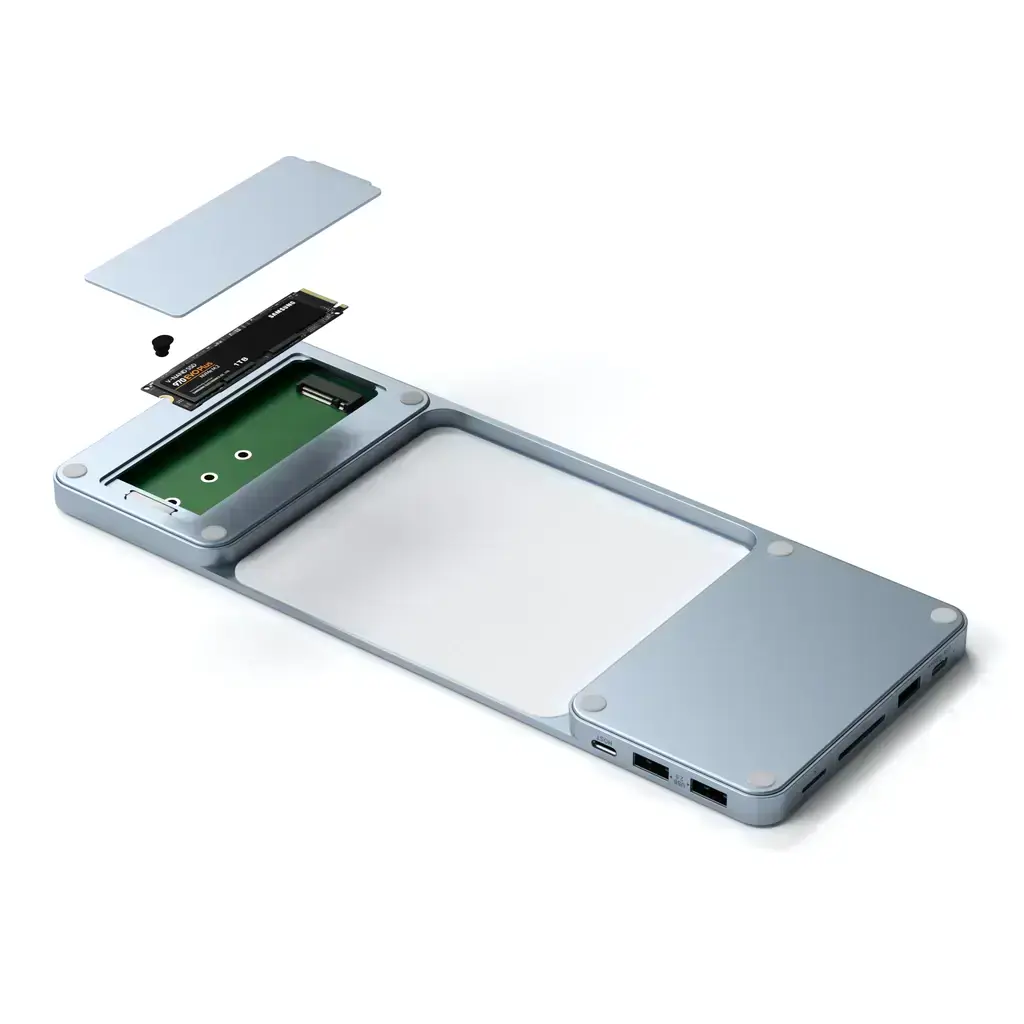 Satechi USB-C Slim Dock For 24” iMac - Blue (ST-UCISDB)