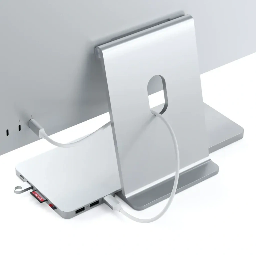 Satechi USB-C Slim Dock For 24” iMac - Silver (ST-UCISDS)