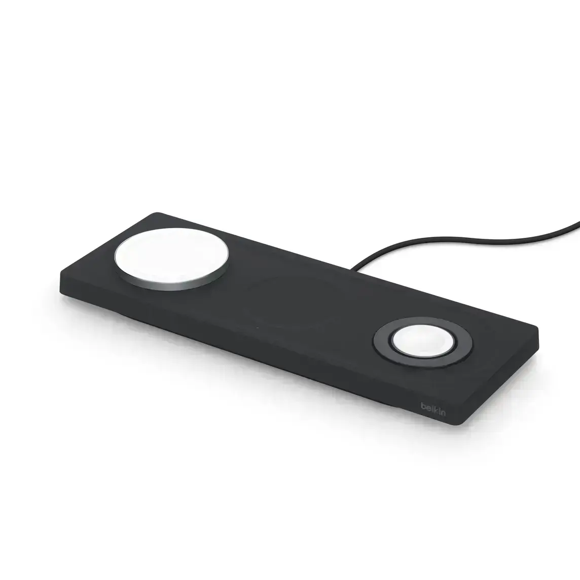 Бездротова зарядна панель Belkin BOOST↑CHARGE PRO 3-in-1 Wireless Charging Pad with MagSafe - Black (HPU72, WIZ016vfBK)