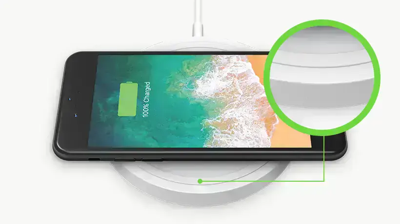 Бездротовий зарядний пристрій Belkin BOOST↑CHARGE PRO Wireless Charging Pad 5W (F7U067dqWHT-APL)