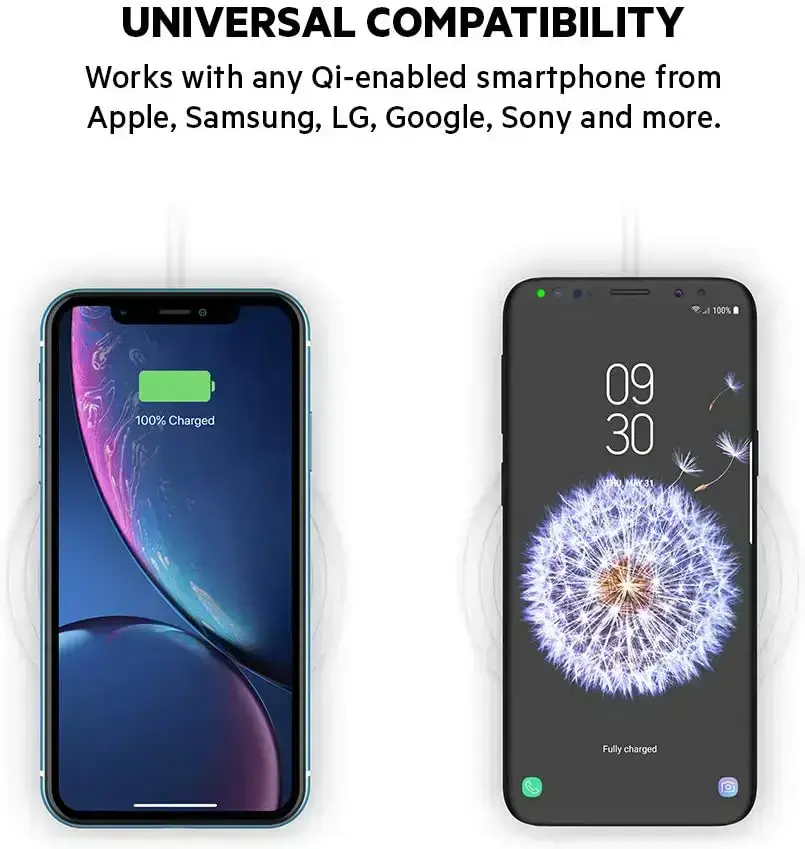 Бездротовий зарядний пристрій Belkin BOOST↑CHARGE PRO Wireless Charging Pad 5W (F7U067dqWHT-APL)