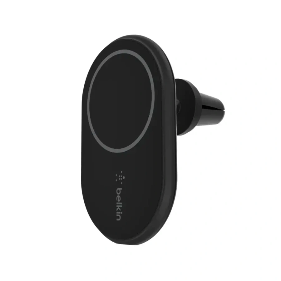 Автодержатель с беспроводной зарядкой Belkin BOOST↑CHARGE Magnetic Wireless Car Charger 10W (WIC004btBK-NC) [Power Supply Not Included]