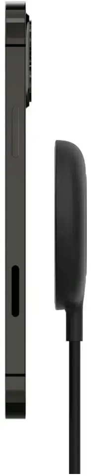 Belkin Magnetic Wireless Charger Compatible with MagSafe 2m - Black (WIA005btBK) [Power Supply Included]