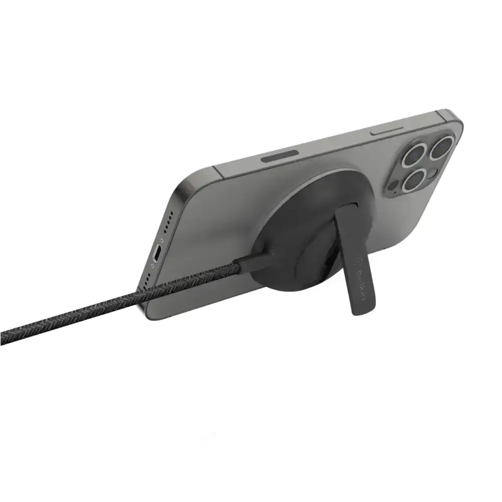 Belkin BOOST↑CHARGE™ PRO Portable Wireless Charger Pad with MagSafe Special Edition - Black (WIA004btBK)