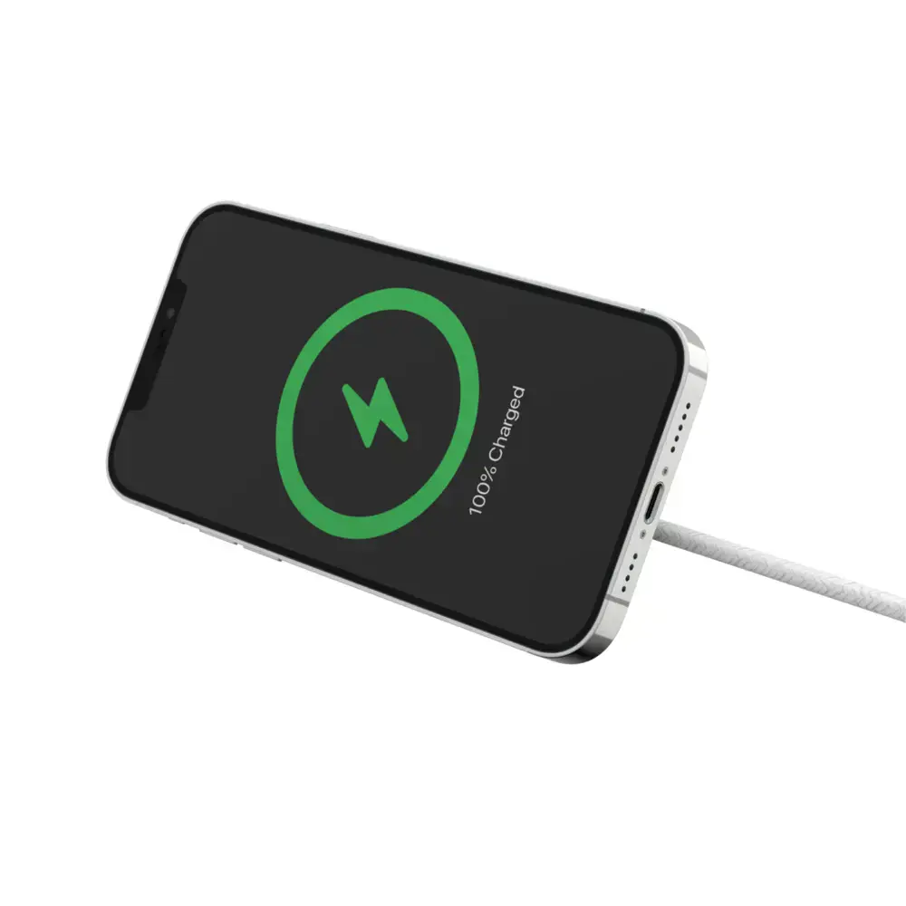 Belkin BOOST↑CHARGE™ PRO Portable Wireless Charger Pad with MagSafe Special Edition - White (WIA004btWH)