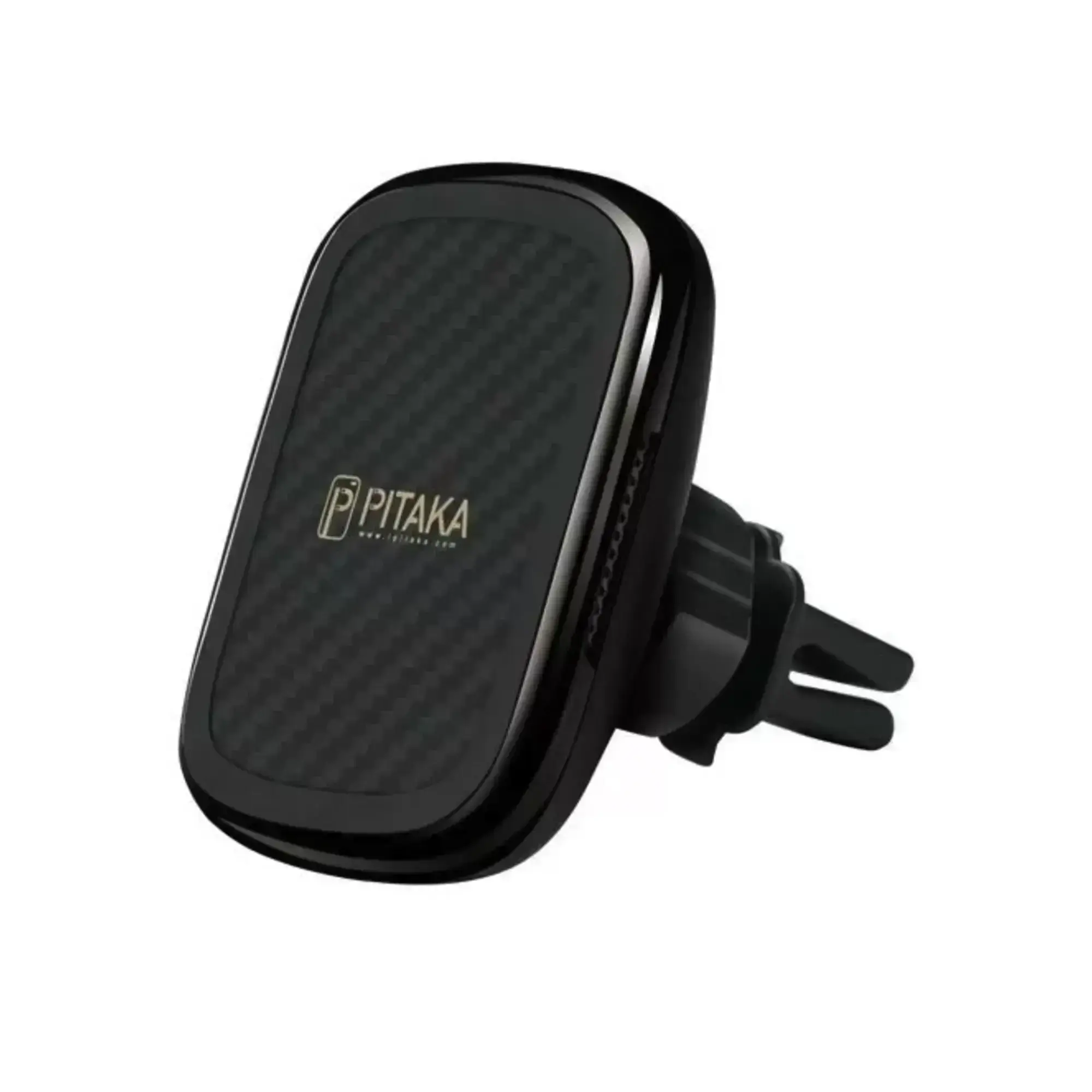 Магнитный автодержатель Pitaka MagEZ Mount Qi Car Vent Black/Gun Metal (CM3001QBGM)