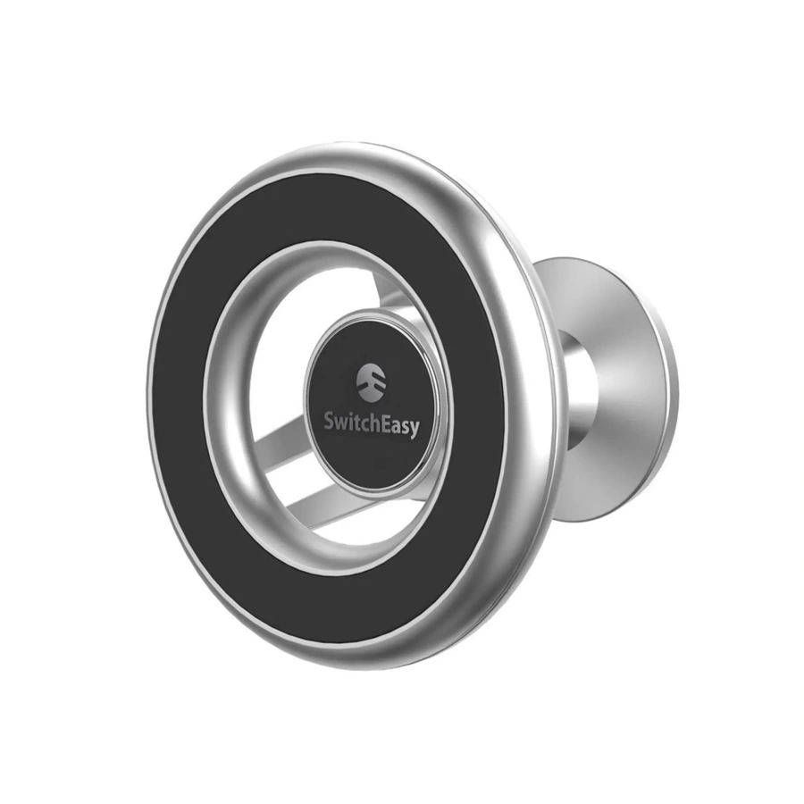 Автодержатель Switcheasy MagMount Magnetic Car Mount for iPhone with MagSafe Silver (GS-114-156-221-26)