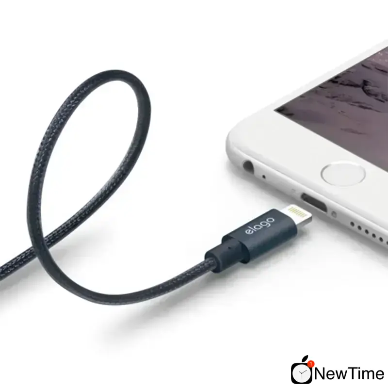 Elago Aluminum Lightning Cable Jean Indigo (ECA-ALJIN-IPL)