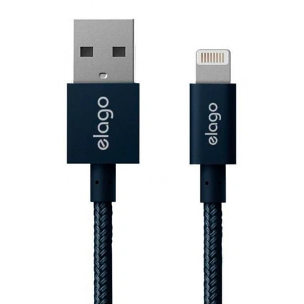 Elago Aluminum Lightning Cable Jean Indigo (ECA-ALJIN-IPL)